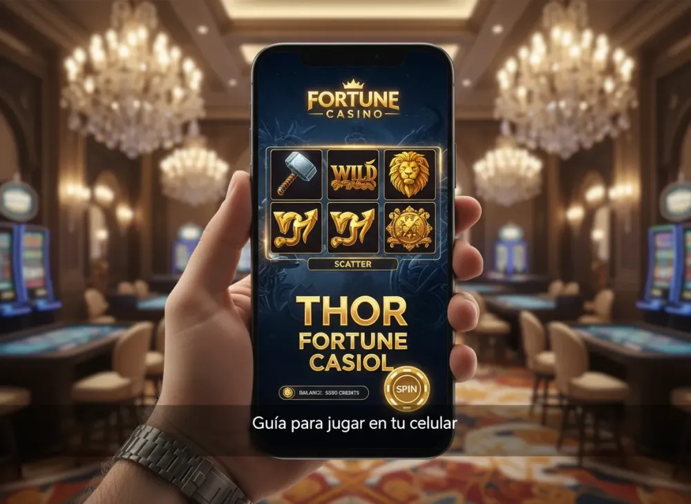 Thor fortune casino móvil - Guía para jugar en tu celular